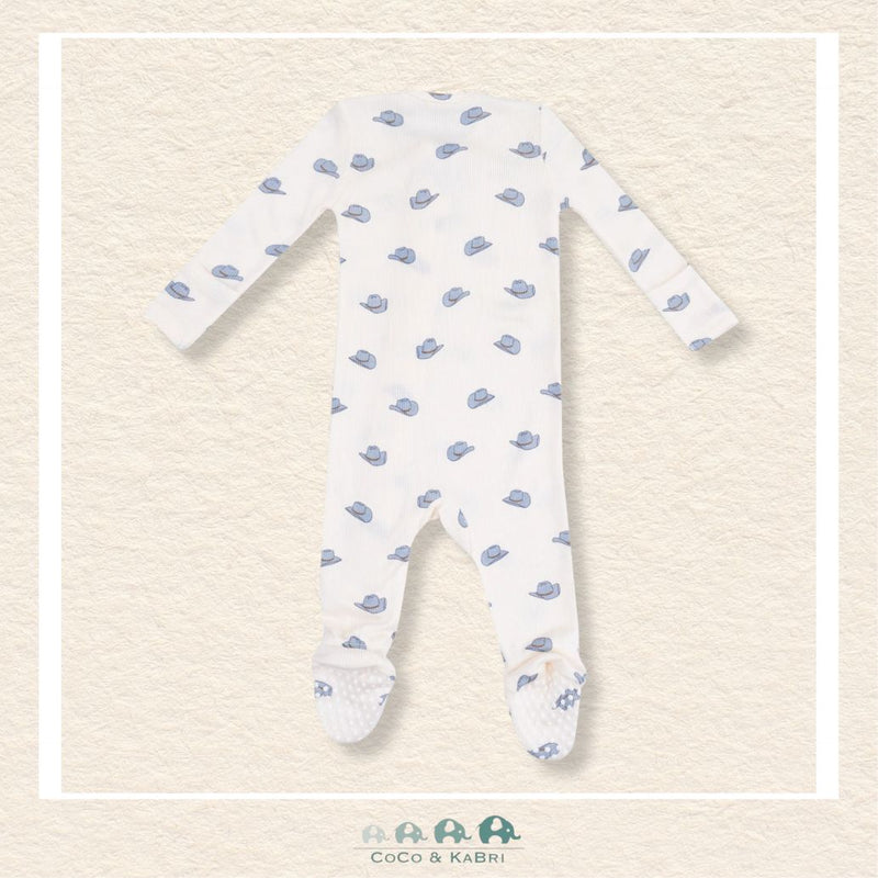 Angel Dear: Petite Cowboy Hats - 2 Way Zipper Footie, CoCo & KaBri Children's Boutique