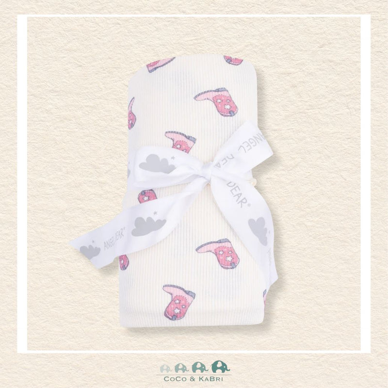 Angel Dear: Petite Cowgirl Boots - Swaddle Blanket, CoCo & KaBri Children's Boutique