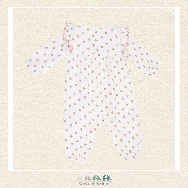 Angel Dear: Petite Pointe Fleur - Petal Ruffle Romper, CoCo & KaBri Children's Boutique