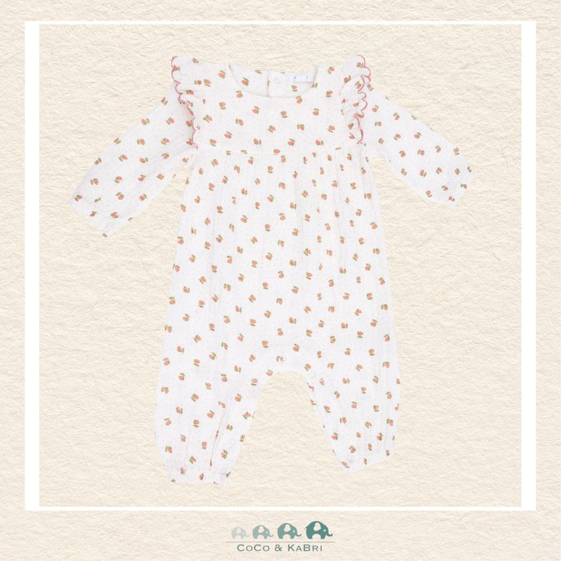 Angel Dear: Petite Pointe Fleur - Petal Ruffle Romper, CoCo & KaBri Children's Boutique