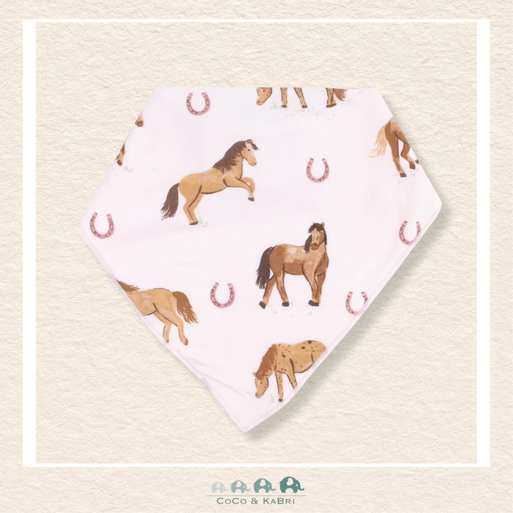Angel Dear: Pink Horses - Bandana Bib, CoCo & KaBri Children's Boutique
