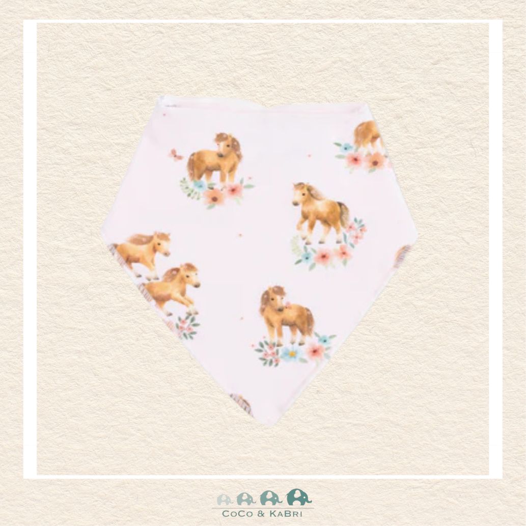 Angel Dear Ponies Bib - 1, CoCo & KaBri Children's Boutique, Brooks Alberta Canada