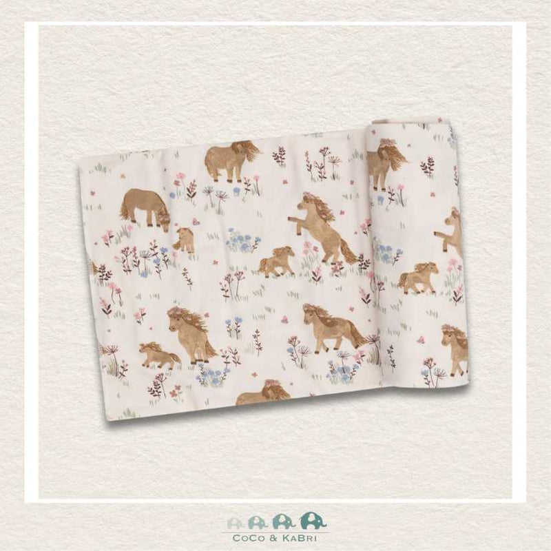 Angel Dear Pretty Ponies - Swaddle Blanket, CoCo & KaBri Children's Boutique