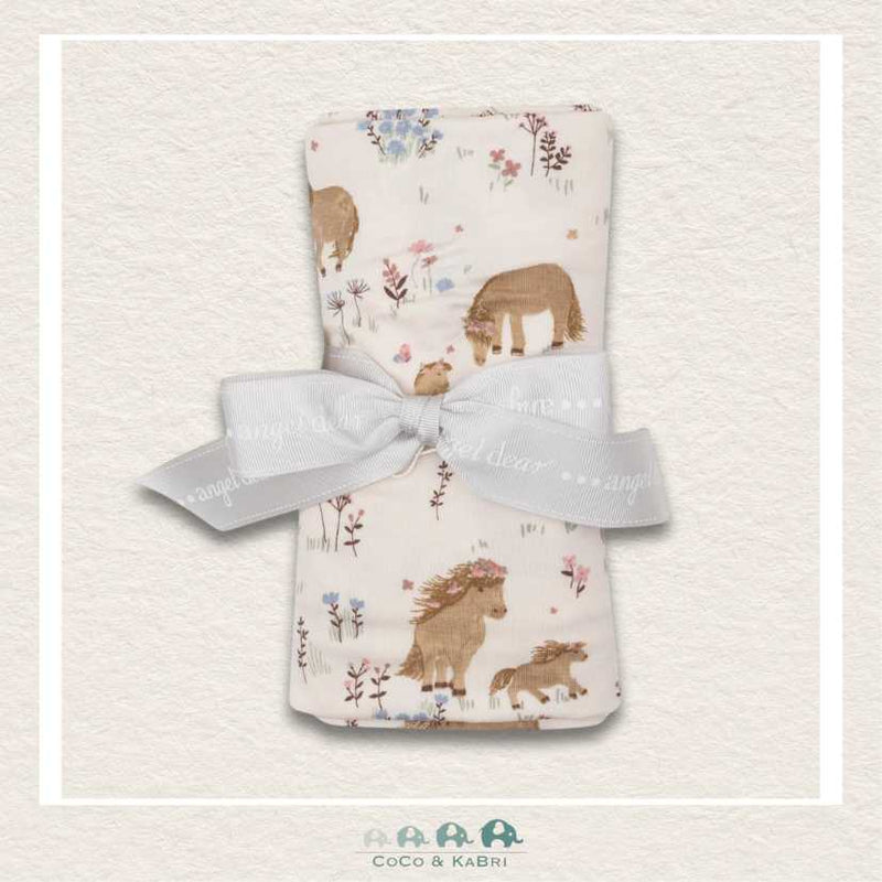 Angel Dear Pretty Ponies - Swaddle Blanket, CoCo & KaBri Children's Boutique
