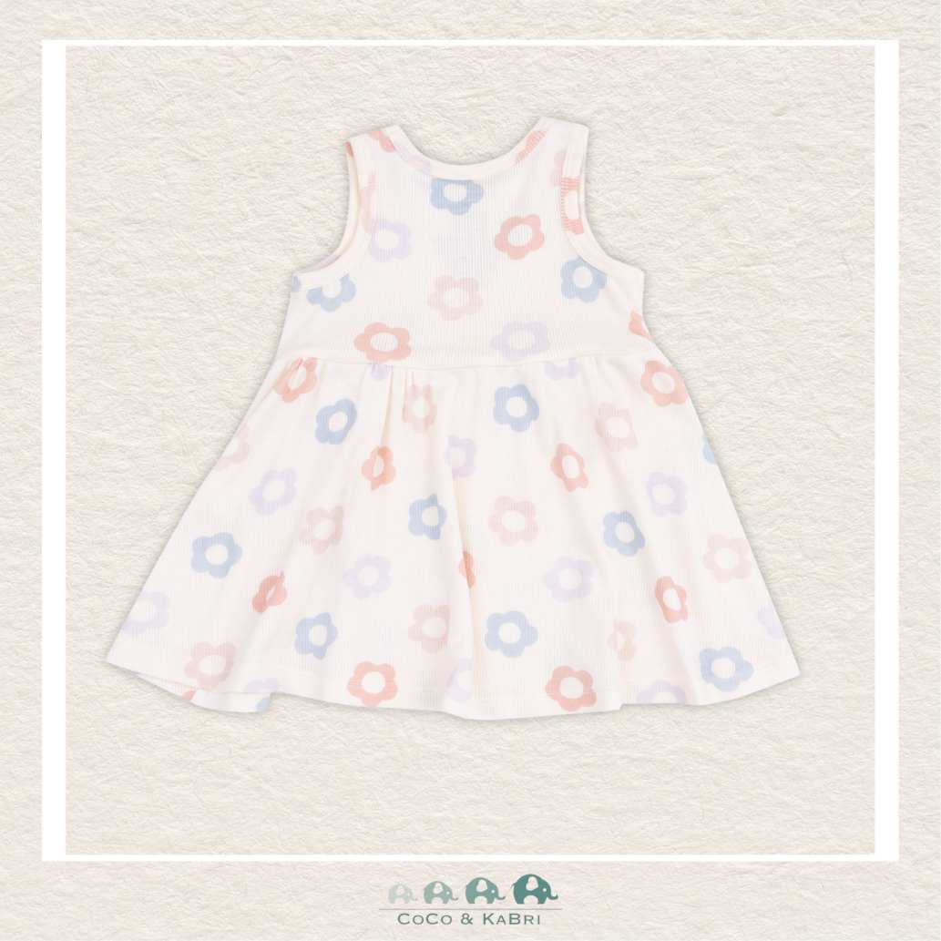 Angel Dear: Ribbed Modal Daisy Pop Tank Dress And Bloomer, CoCo & KaBri Children's Boutique