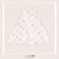 Angel Dear: Ribbed Modal Daisy Pop Tank Dress And Bloomer, CoCo & KaBri Children's Boutique
