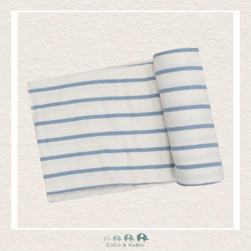 Angel Dear Ribbed Stripe Glacier Lake - Swaddle Blanket, CoCo & KaBri Children's Boutique