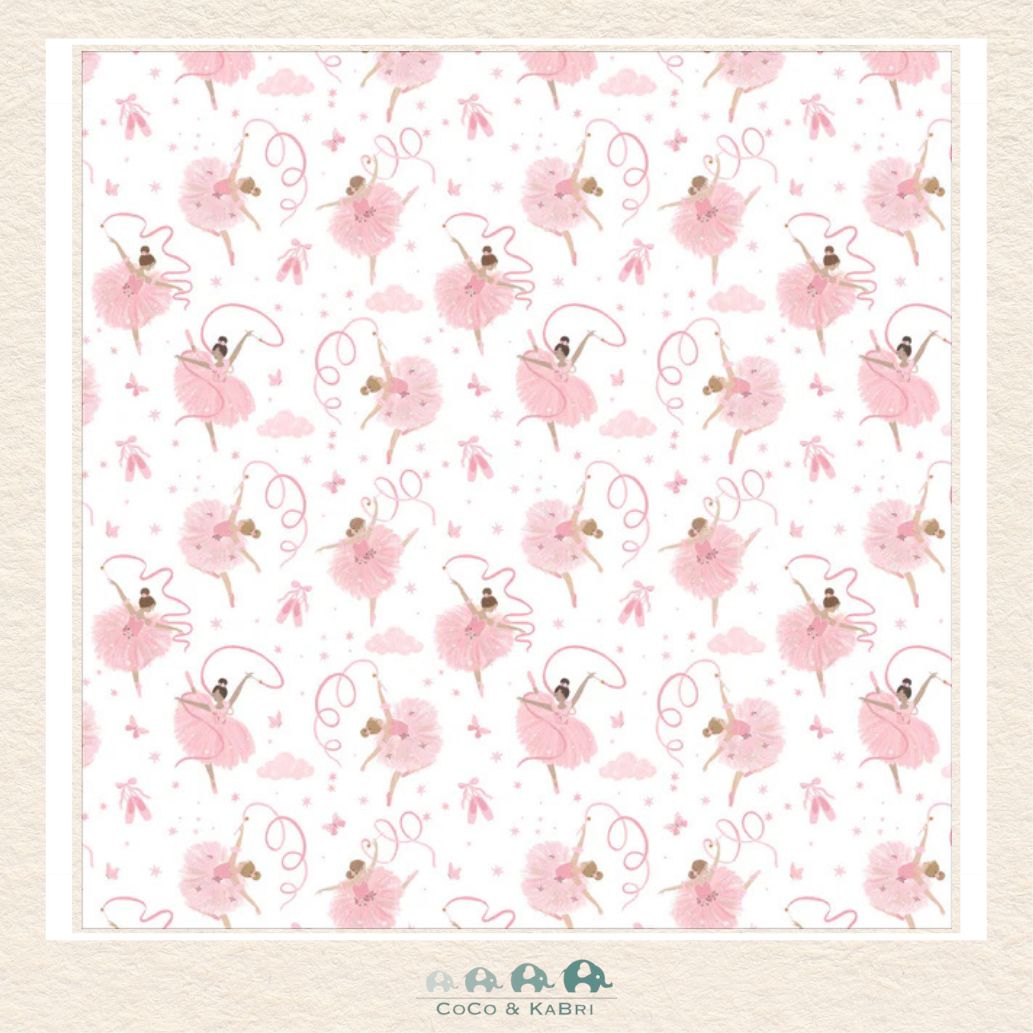 Angel Dear: Ribbon Ballerinas - Swaddle Blanket, CoCo & KaBri Children's Boutique Brooks Alberta Canada