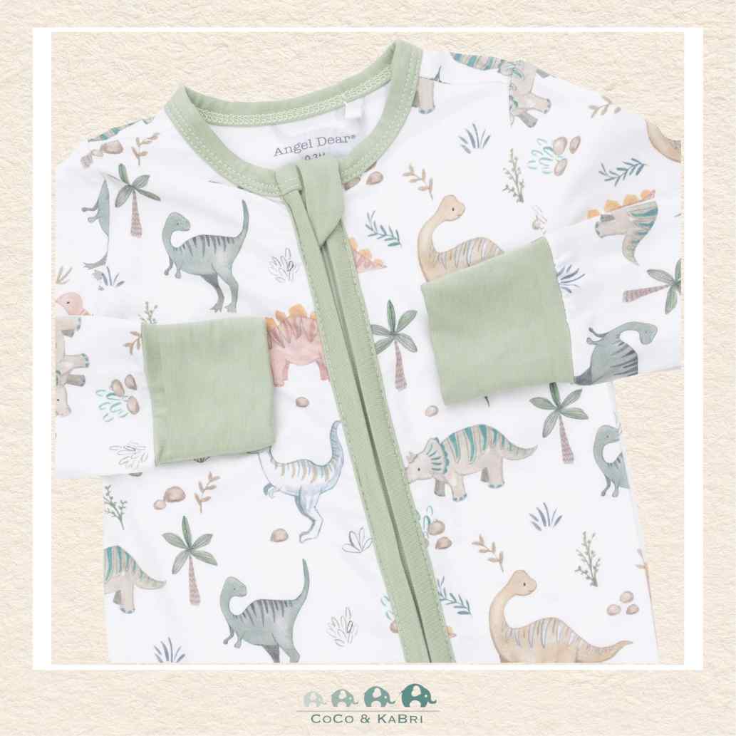 Angel Dear: Sweet Baby Dinos - Convertible Romper, CoCo & KaBri Children's Boutique, Brooks Alberta Canada