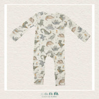 Angel Dear: Thermal Two Way Zipper Footless Romper, CoCo & KaBri Children's Boutique