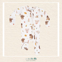 Angel Dear: Vintage Baby Farm Animals - 2 Way Zipper Footie, CoCo & KaBri Children's Boutique