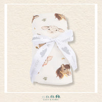 Angel Dear: Vintage Baby Farm Animals - Swaddle Blanket, CoCo & KaBri Children's Boutique