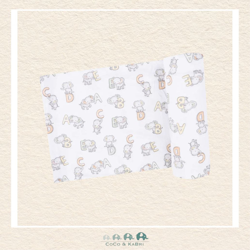 Angel Dear: Vintage Elephant Swaddle Blanket, CoCo & KaBri Children's Boutique