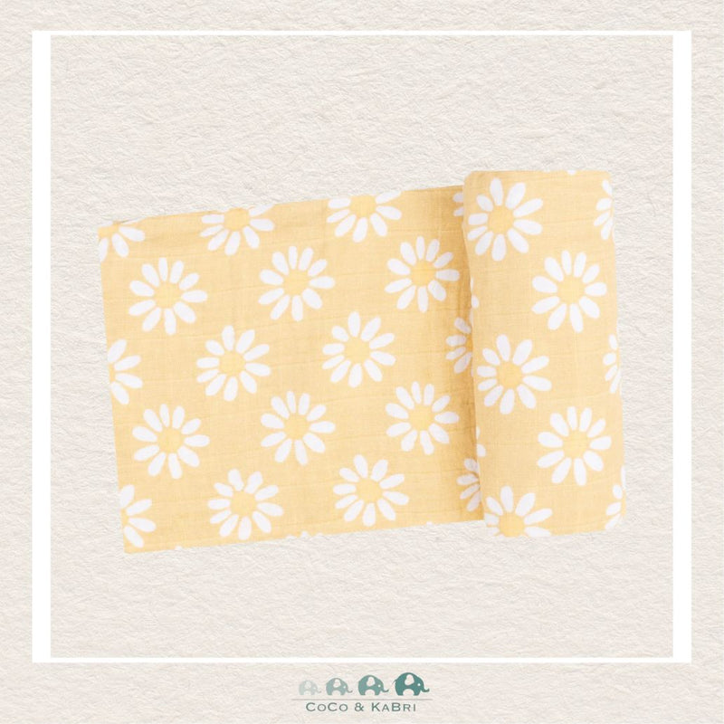 Angel Dear Yellow Mod Daisy Swaddle Blanket, CoCo & KaBri Children's Boutique