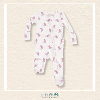 Angel Dear:Petite Cowgirl Boots - 2 Way Zipper Ruffle Back Footie, CoCo & KaBri Children's Boutique