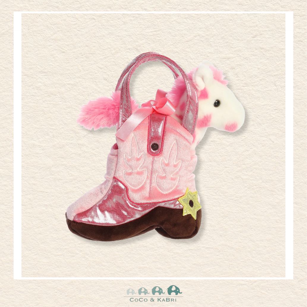 Aurora® - Fancy Pals™ - 7.5" Giddyup Boot™ Pink, CoCo & KaBri Children's Boutique
