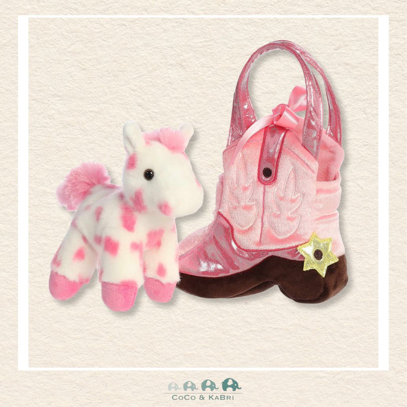 Aurora® - Fancy Pals™ - 7.5" Giddyup Boot™ Pink, CoCo & KaBri Children's Boutique