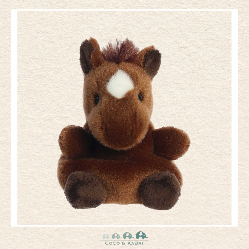 Aurora® - Palm Pals™ - 5" Truffle Brown Horse™, CoCo & KaBri Children's Boutique