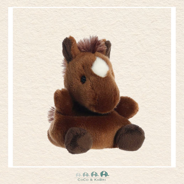 Aurora® - Palm Pals™ - 5" Truffle Brown Horse™, CoCo & KaBri Children's Boutique