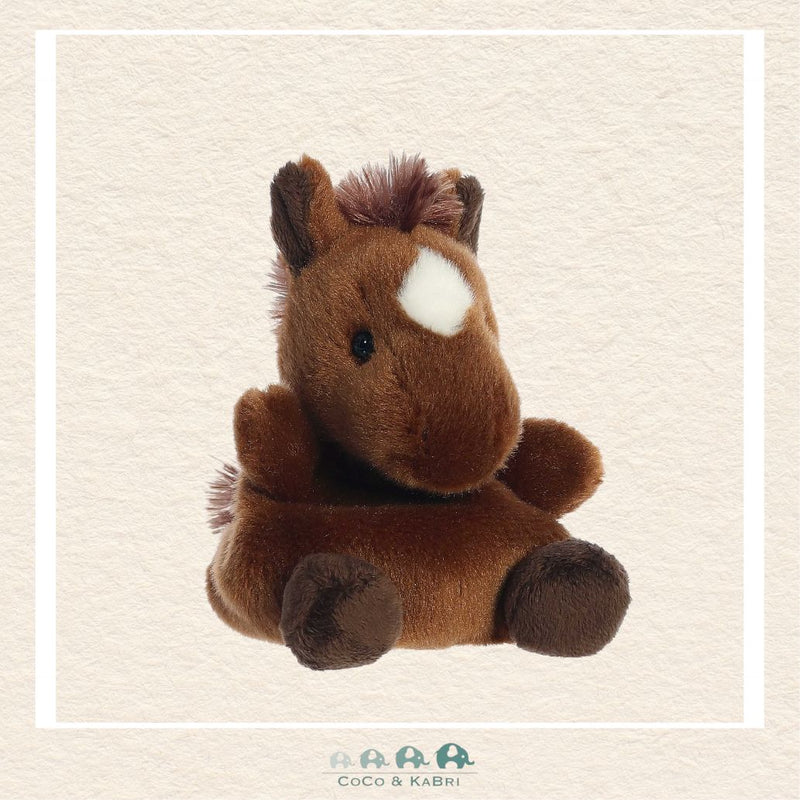 Aurora® - Palm Pals™ - 5" Truffle Brown Horse™, CoCo & KaBri Children's Boutique