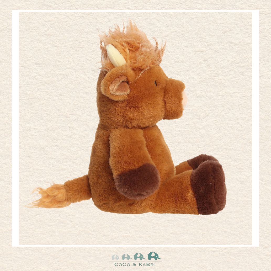 Aurora® - Tumbletoes™ - 12.5" Highland Cow, CoCo & KaBri Children's Boutique, Brooks Alberta Canada