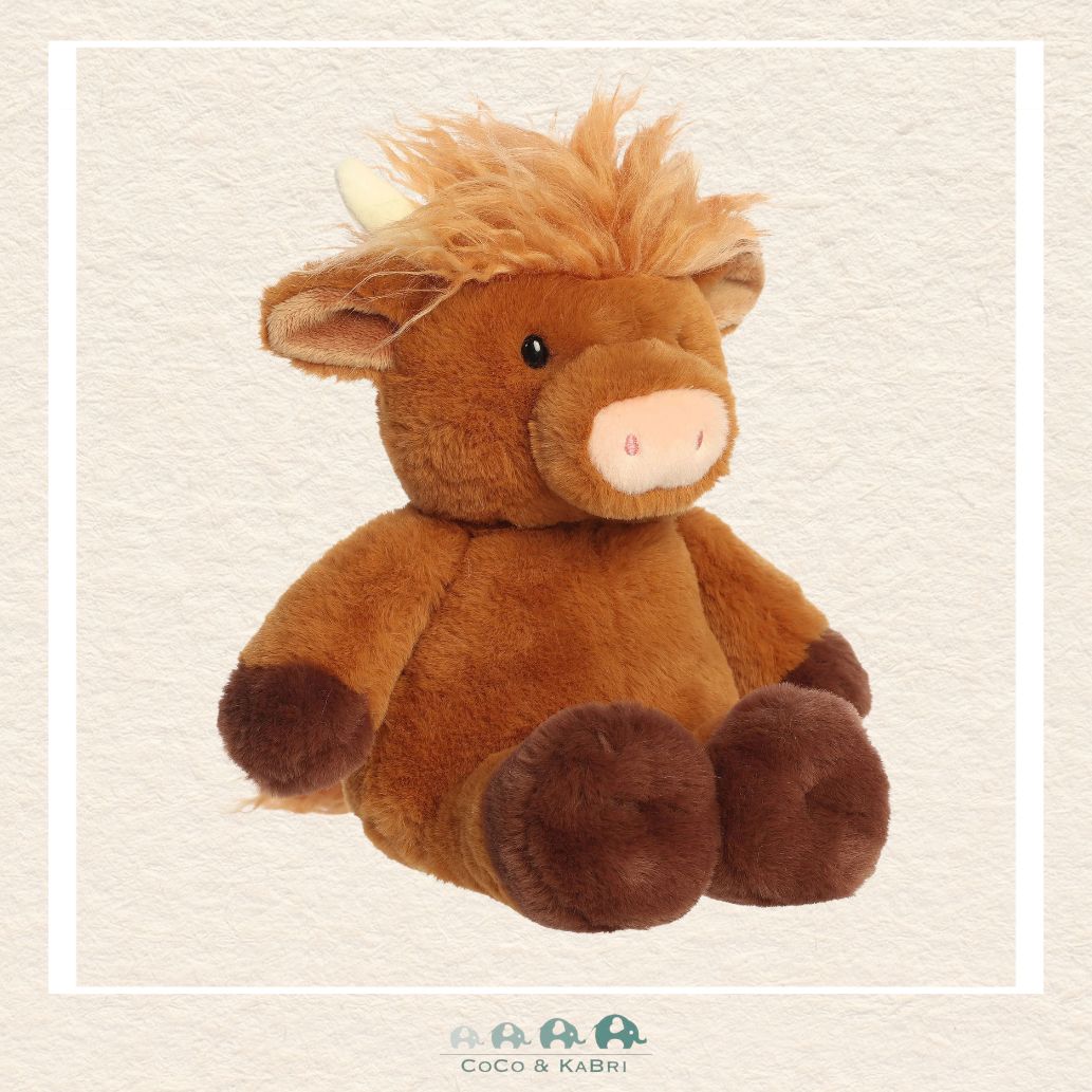 Aurora® - Tumbletoes™ - 12.5" Highland Cow, CoCo & KaBri Children's Boutique, Brooks Alberta Canada