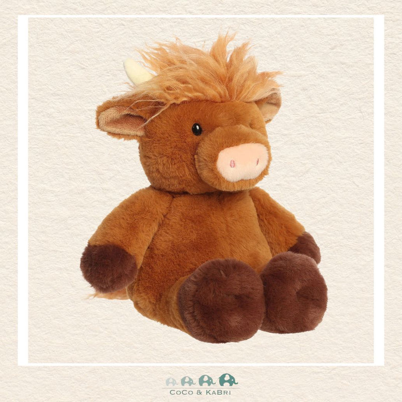 Aurora® - Tumbletoes™ - 12.5" Highland Cow, CoCo & KaBri Children's Boutique, Brooks Alberta Canada