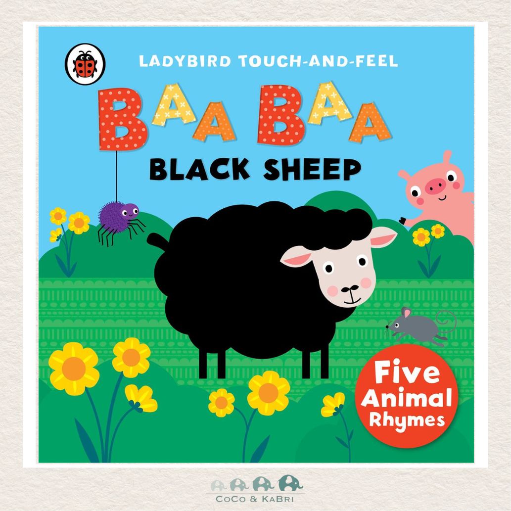 Baa, Baa, Black Sheep: Ladybird Touch and Feel Rhymes, CoCo & KaBri Children's Boutique
