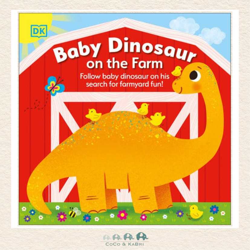 Baby Dinosaur On the Farm, Books, CoCo & KaBri, Children's Boutique