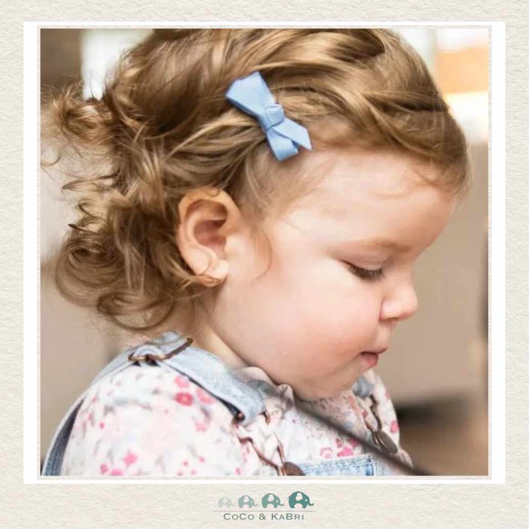 Baby Wisp - Chelsea Boutique Bow - 5pk Snap Clip - Little Miss, CoCo & KaBri Children's Boutique