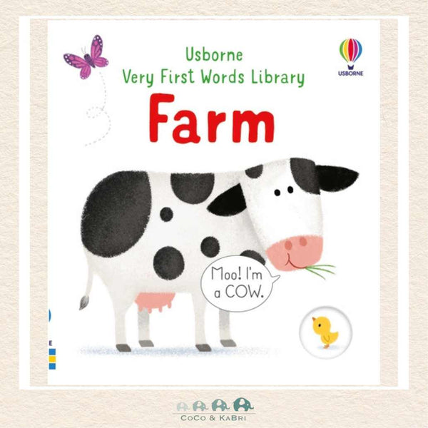 Baby's Black and White Books: Farm, Boardbook, CoCo & KaBri Children's Boutique, Brooks Alberta Canada