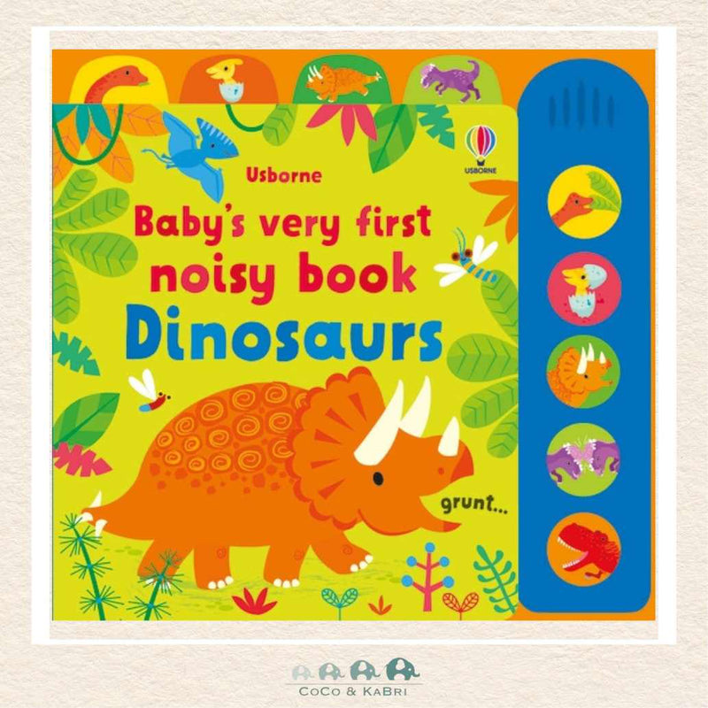 Baby's Very First Noisy Book Dinosaurs, CoCo & KaBri Children's Boutique, Brooks Alberta Canada