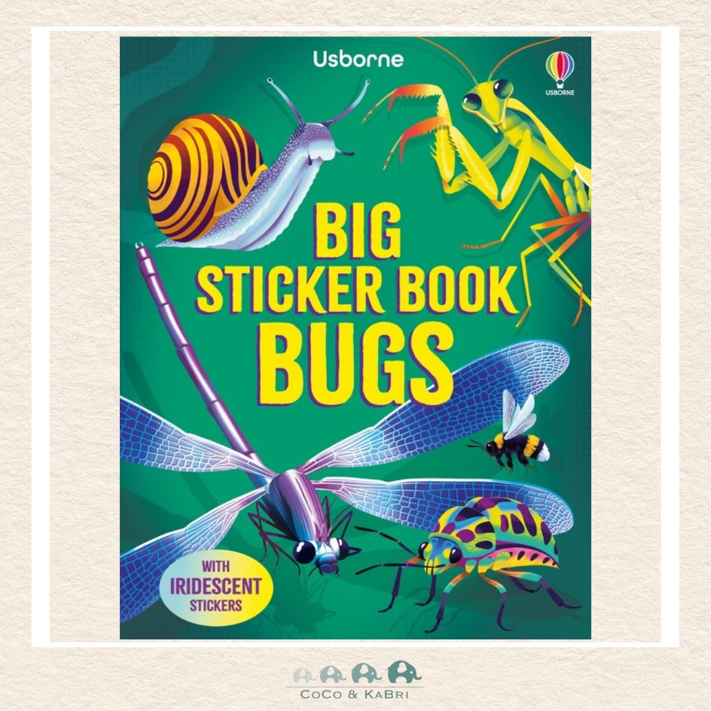 Big Sticker Book Bugs, CoCo & KaBri Children's Boutique