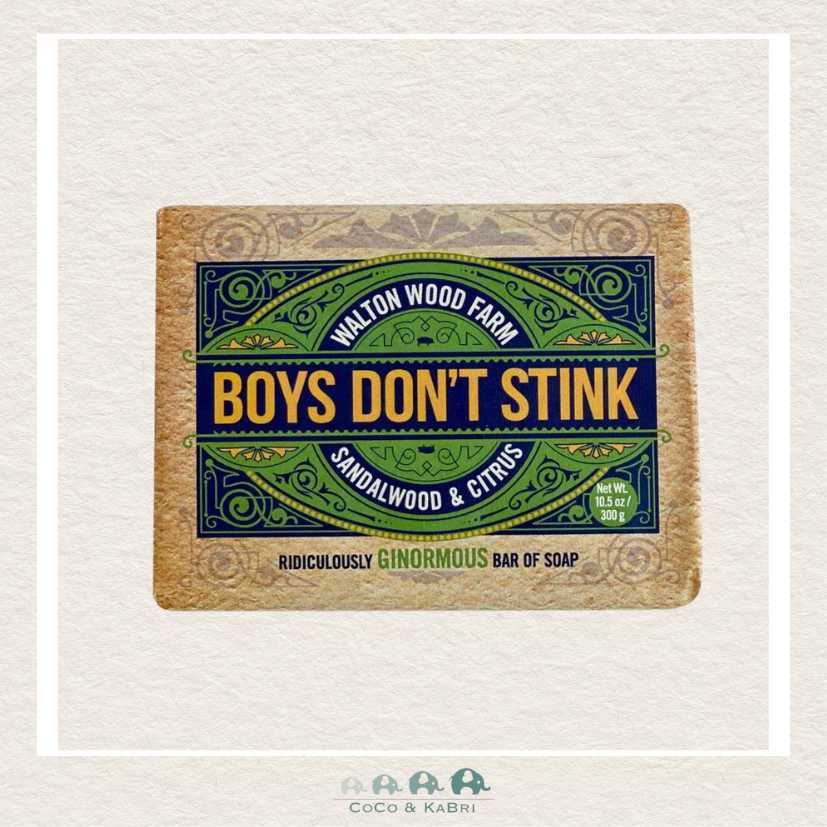 Boy's Don't Stink Soap - Sandalwood + Citrus 10.5 OZ, CoCo & KaBri Children's Boutique