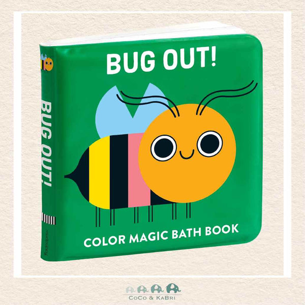 Bug Out! Color Magic Bath Book, CoCo & KaBri Children's Boutique, Brooks Alberta Canada