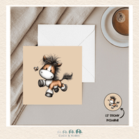 Card - 5" x 5" Card - Happy Horse, CoCo & KaBri Children's Boutique