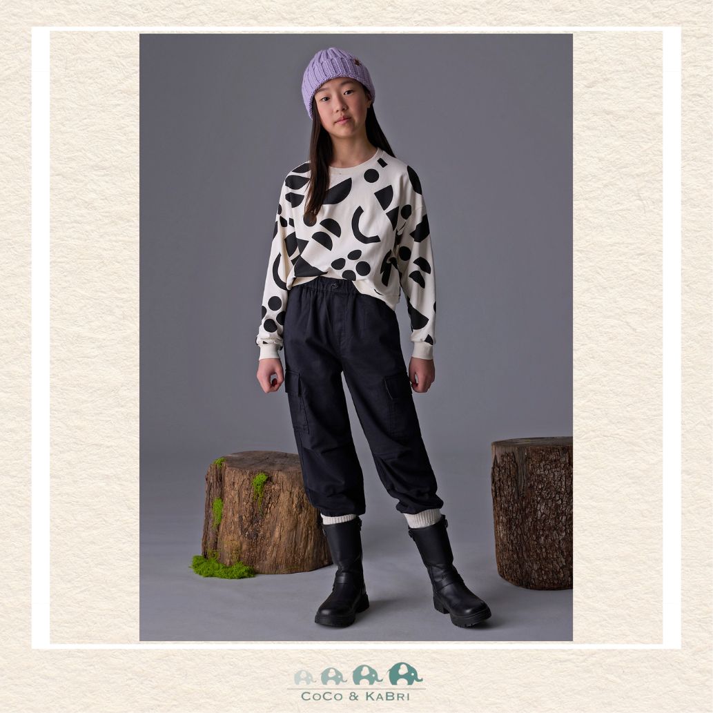 Cargo jogger pant Black, CoCo & KaBri Children's Boutique