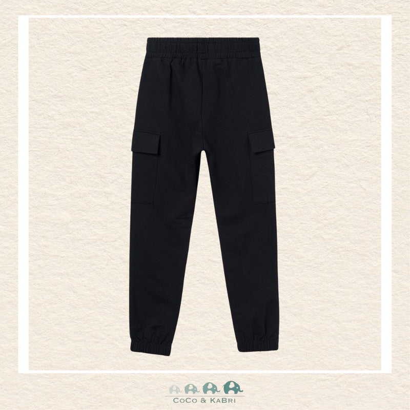 Cargo jogger pant Black, CoCo & KaBri Children's Boutique