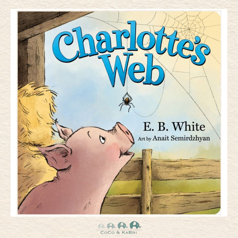 Charlotte's Web Board Book, CoCo & KaBri Children's Boutique