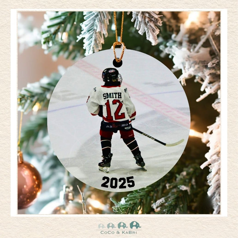 Christmas Ornament (Ceramic) - With Your Photo (Made To Order), CoCo & KaBri Children's Boutique