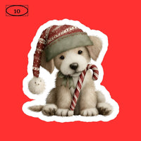 Christmas Stickers 1.5" Wide, CoCo & KaBri Children's Boutique