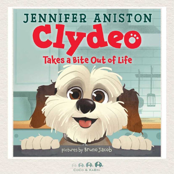 Clydeo Takes a Bite Out of Life, CoCo & KaBri Children's Boutique, Brooks Alberta Canada