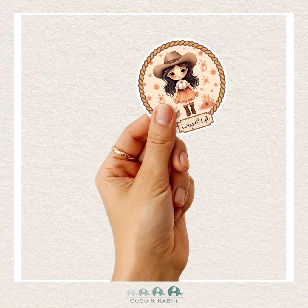 Cowgirl Life Sticker (2), CoCo & KaBri Children's Boutique