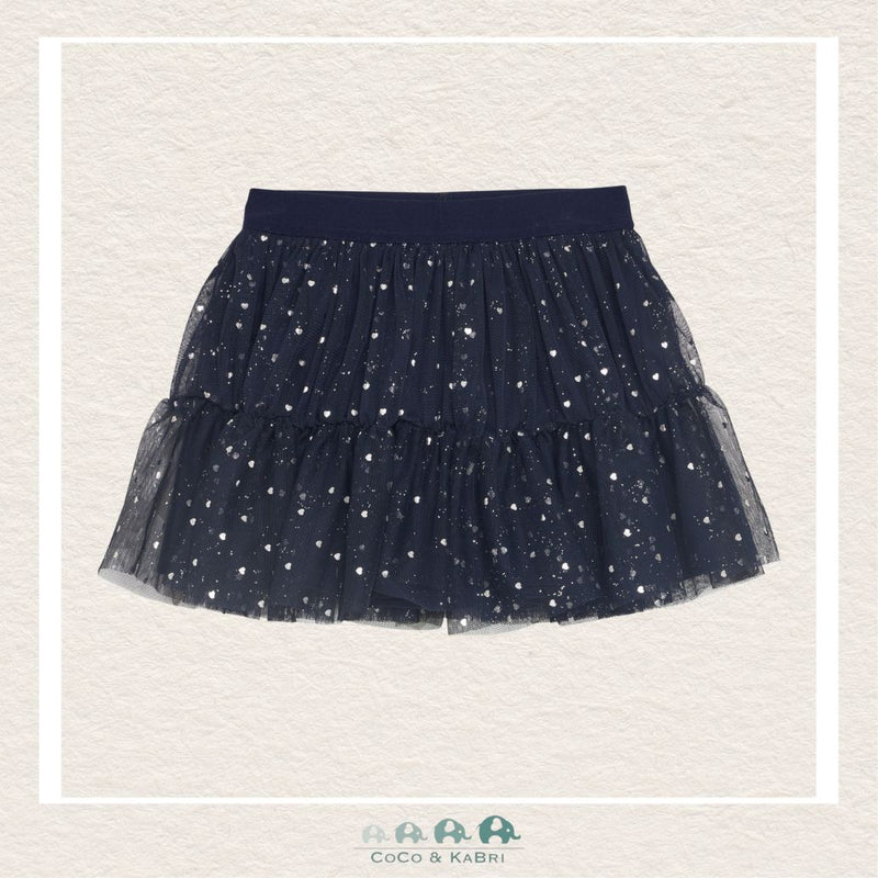 Creamie: Black Heart Mesh Skirt, CoCo & KaBri Children's Boutique