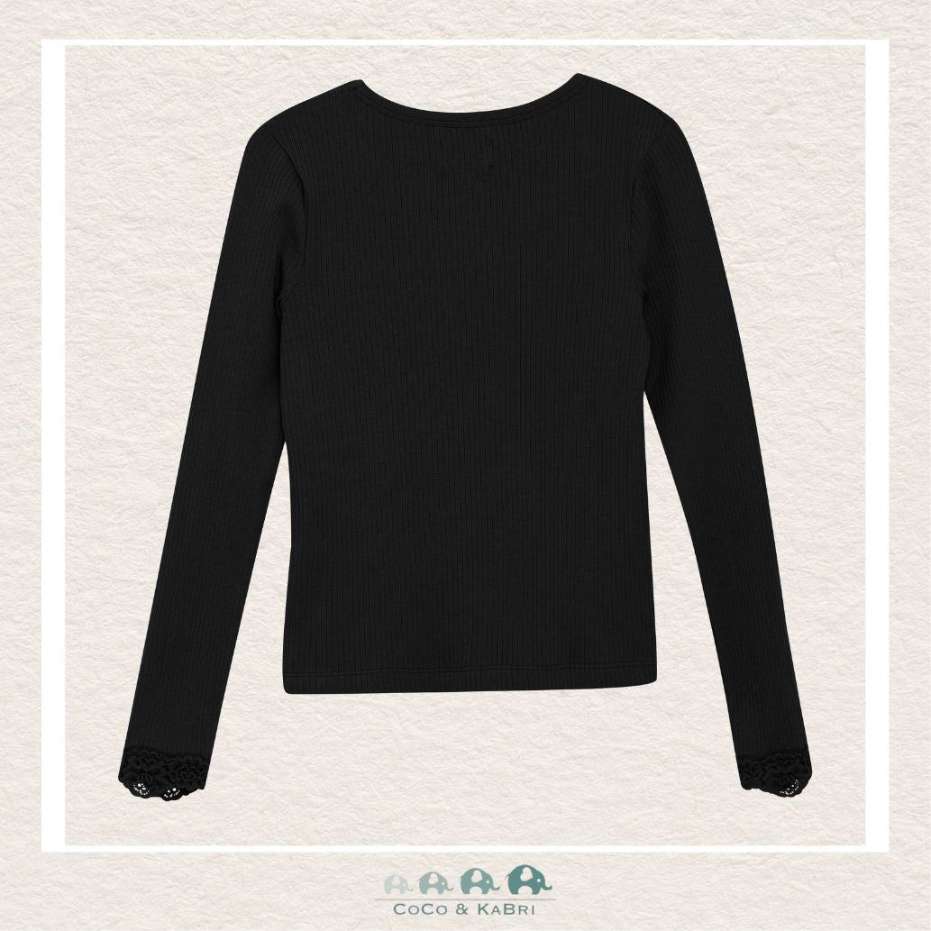 Creamie: Black Long Sleeve T-Shirt, CoCo & KaBri Children's Boutique
