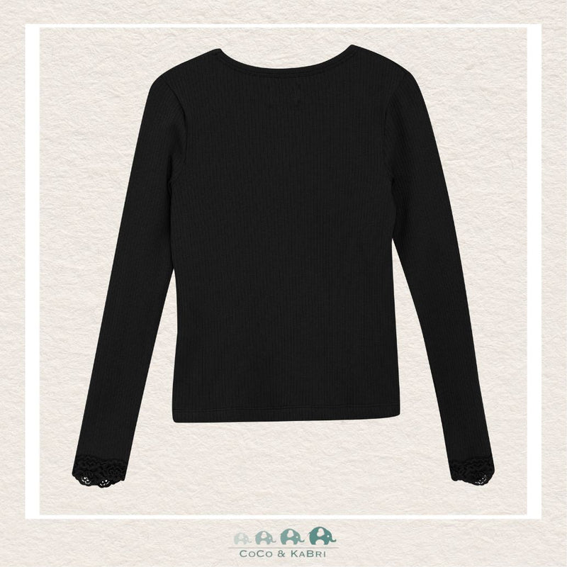 Creamie: Black Long Sleeve T-Shirt, CoCo & KaBri Children's Boutique