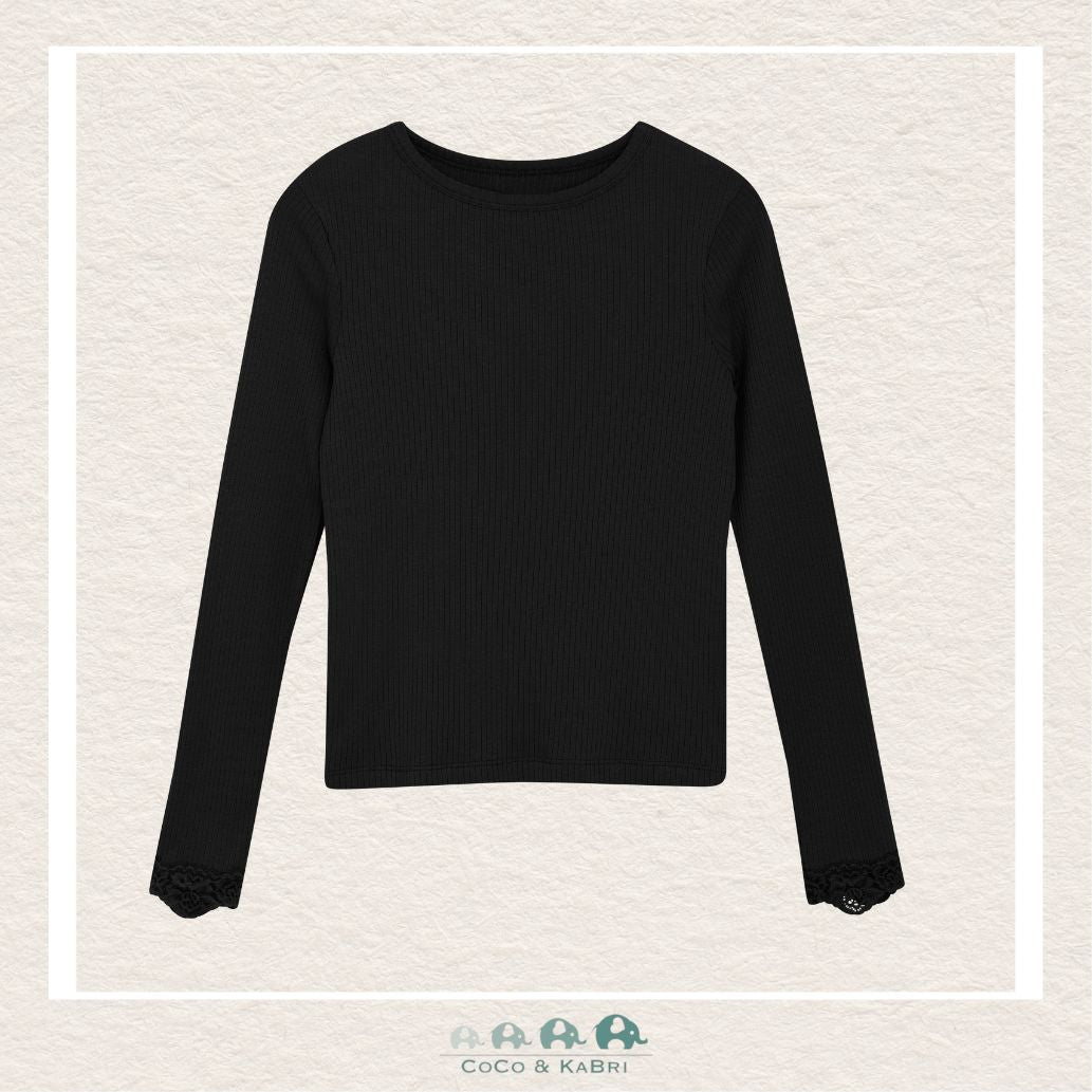 Creamie: Black Long Sleeve T-Shirt, CoCo & KaBri Children's Boutique