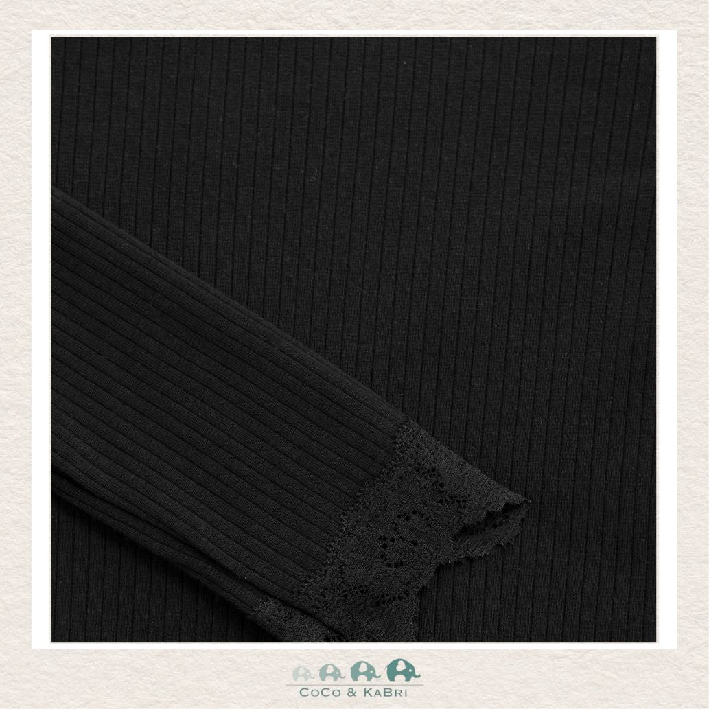 Creamie: Black Long Sleeve T-Shirt, CoCo & KaBri Children's Boutique