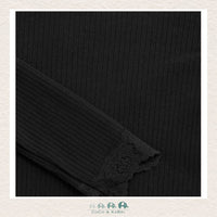 Creamie: Black Long Sleeve T-Shirt, CoCo & KaBri Children's Boutique