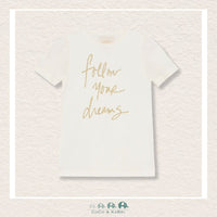 Creamie "Follow Your Dreams" Tshirt, CoCo & KaBri Children's Boutique